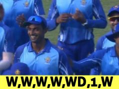 Abhimanyu Mithun grabs five wickets in an over