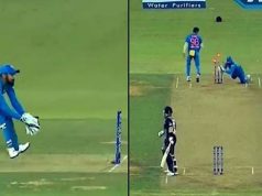 Sanju Samson and KL Rahul join hands to smartly run-out Tom Bruce