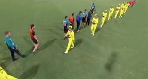 Australia-New Zealand Players Avoid Customary Handshake After 1st ODI MATCH