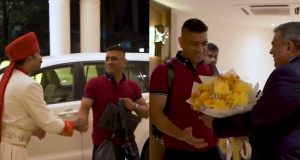MS Dhoni gets a grand welcome in Chennai ahead of IPL 2020