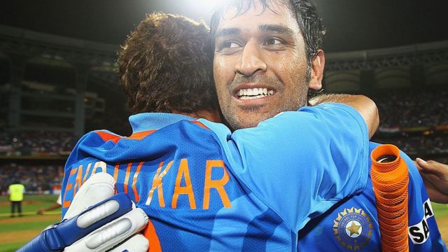Sachin Tendulkar Asked MS Dhoni to Promote Himself During 2011 World Cup Final