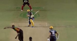 Rashid Khan Awesome Sixer in CPL