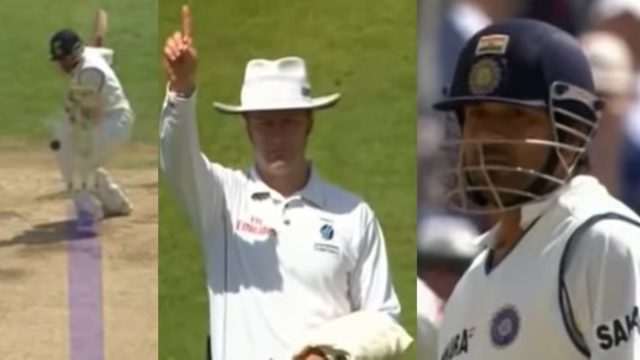 Simon Taufel reveals how Sachin Tendulkar reacted after wrongly given out in 90s
