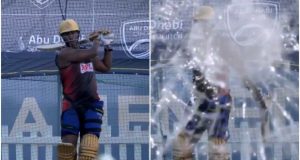 Andre Russell Breaks Camera Glass During Net Session