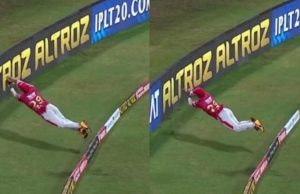 Nicholas Pooran's sensational fielding effort in IPL 2020