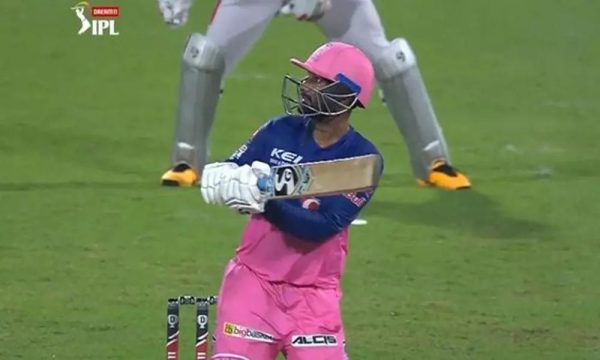 Rahul Tewatia 5 Sixes in an over of Sheldon Cottrell