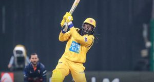 Gayle storm in Abu Dhabi T10 - 84 off 22 balls
