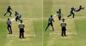 A South Africa Fielder Took A Flying Catch From Slip To Leg Slip