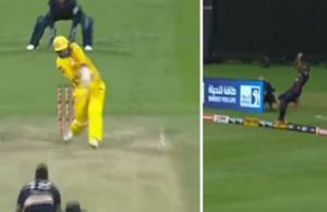 Andre Russell Almost Saved A Last-ball Six In The T10 League