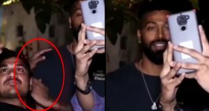 Hardik Pandya Criticised by fans for his Rude behaviour with a fan