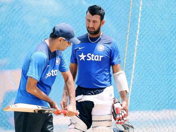 Rahul Dravid Makes Disappointed Pujara Happy With A Gesture Pic
